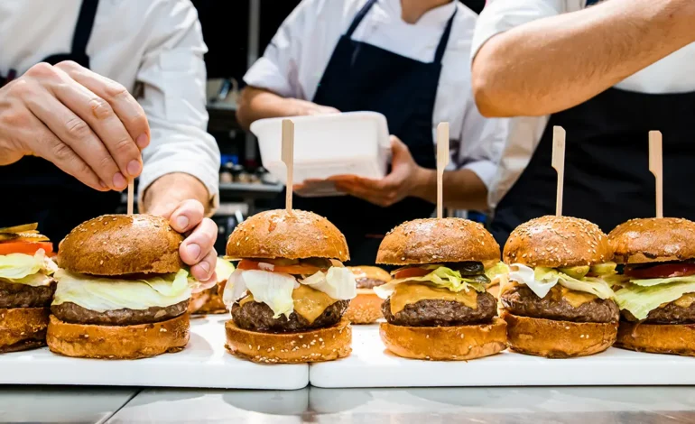 The most popular fast food Chains & others so easy decor like most.