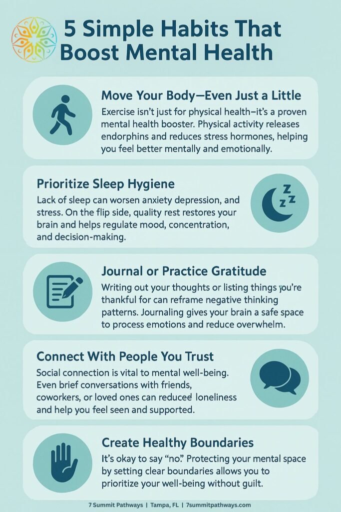 5 Daily Habits That Boost Mental and Physical Health
